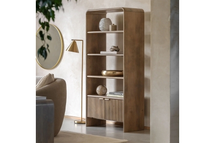 Gallery Direct Colonna Mango Wood Open Display Unit Gallery Direct Colonna Mango Wood Open Display Unit
