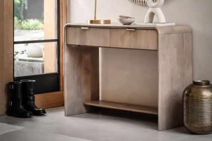 Gallery Direct Colonna Mango Wood Console Table Gallery Direct Colonna Mango Wood Console Table