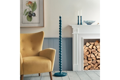 Gallery Direct Higgledy Floor Lamp Base Gloss Marlin Blue Paint Gallery Direct Higgledy Floor Lamp Base Gloss Marlin Blue Paint