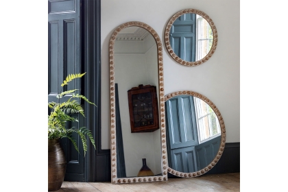 Gallery Direct Millbrook Round Mirror 950x25x950mm Gallery Direct Millbrook Round Mirror 950x25x950mm