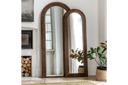 Gallery Direct Beaufort Mirror Dark 540x30x1630mm Gallery Direct Beaufort Mirror Dark 540x30x1630mm