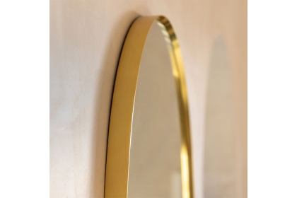 Gallery Direct Holworth Pebble Mirror Gold 700x900mm Gallery Direct Holworth Pebble Mirror Gold 700x900mm