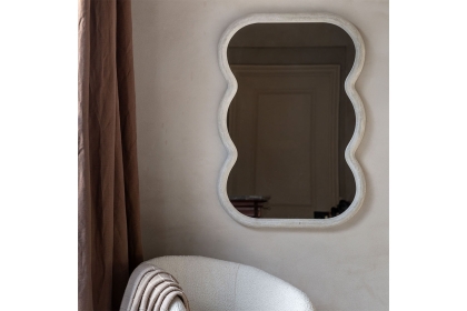 Gallery Direct Como Curved Rectangle Mirror 620x900mm Gallery Direct Como Curved Rectangle Mirror 620x900mm