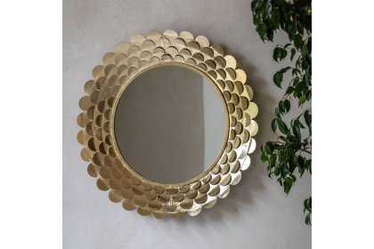 Gallery Direct Windsor Round Mirror 910mm Gallery Direct Windsor Round Mirror 910mm