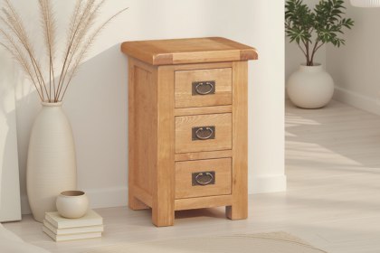 Salisbury Waxed Premium Oak Bedside Table Salisbury Waxed Premium Oak Bedside Table