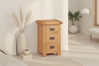 Salisbury Waxed Premium Oak Bedside Table Salisbury Waxed Premium Oak Bedside Table