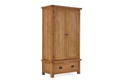 Salisbury Waxed Premium Oak Gents Wardrobe Salisbury Waxed Premium Oak Gents Wardrobe