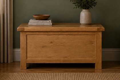 Salisbury Waxed Premium Oak Storage Box Salisbury Waxed Premium Oak Storage Box