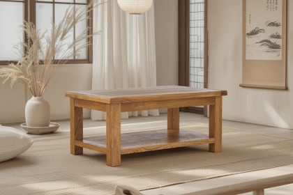 Salisbury Waxed Premium Oak Large Coffee Table Salisbury Waxed Premium Oak Large Coffee Table