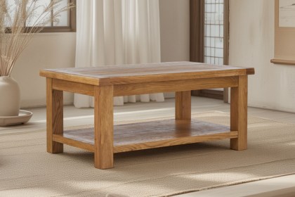 Salisbury Waxed Premium Oak Large Coffee Table Salisbury Waxed Premium Oak Large Coffee Table