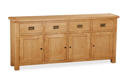 Salisbury Waxed Premium Oak Extra Large Sideboard Salisbury Waxed Premium Oak Extra Large Sideboard
