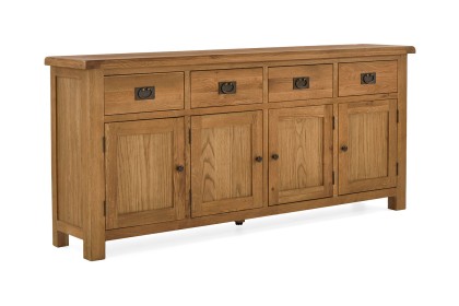 Salisbury Waxed Premium Oak Extra Large Sideboard Salisbury Waxed Premium Oak Extra Large Sideboard