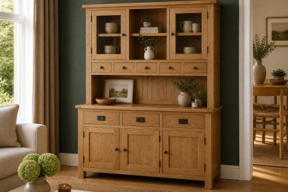Salisbury Waxed Premium Oak Large Dresser Salisbury Waxed Premium Oak Large Dresser
