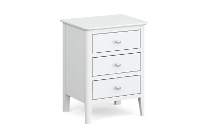 Hampstead Painted White Bedside Table Hampstead Painted White Bedside Table