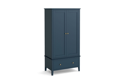 Harrogate Painted Blue Gents Wardrobe Harrogate Painted Blue Gents Wardrobe