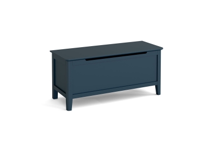 Harrogate Painted Blue Blanket Box Harrogate Painted Blue Blanket Box