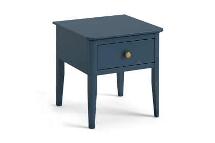 Harrogate Painted Blue Lamp Table Self Assembly Harrogate Painted Blue Lamp Table Self Assembly