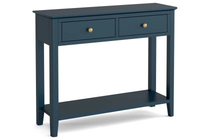 Harrogate Painted Blue Console Table Harrogate Painted Blue Console Table