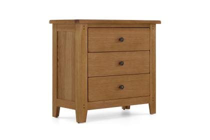 Burford Country Oak 3 Drawer Chest of Drawers Burford Country Oak 3 Drawer Chest of Drawers
