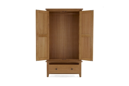 Burford Country Oak Gents Wardrobe Burford Country Oak Gents Wardrobe