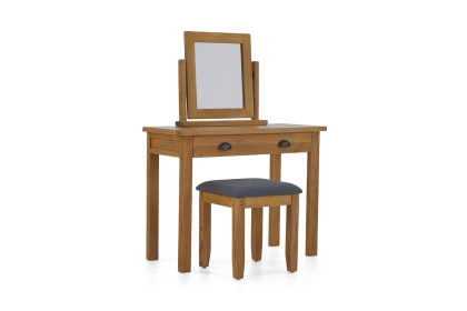 Burford Country Oak Dressing Table Set Burford Country Oak Dressing Table Set