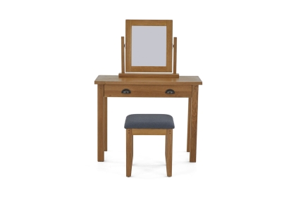 Burford Country Oak Dressing Table Set Burford Country Oak Dressing Table Set