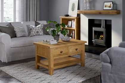 Burford Country Oak Small Coffee Table Burford Country Oak Small Coffee Table