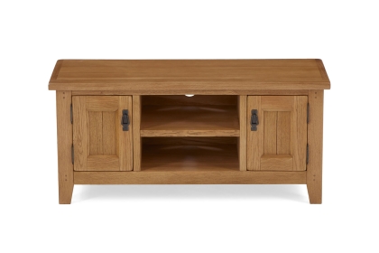 Burford Country Oak 120cm TV Unit Burford Country Oak 120cm TV Unit