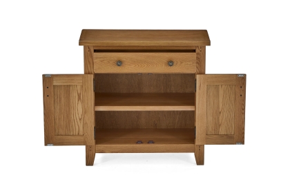 Burford Country Oak Hallway Cupboard Burford Country Oak Hallway Cupboard