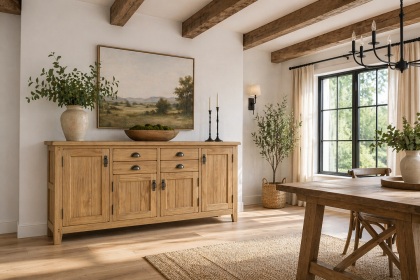 Burford Country Oak Extra Large Sideboard Burford Country Oak Extra Large Sideboard