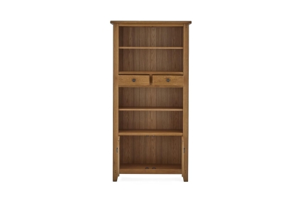 Burford Country Oak Display Bookcase Burford Country Oak Display Bookcase
