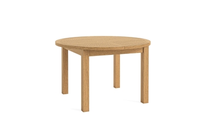 Burford Country Oak Round 120-160cm Extending Dining Table Burford Country Oak Round 120-160cm Extending Dining Table