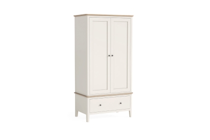 Marlow Oak Painted Coconut White Gents Wardrobe Marlow Oak Painted Coconut White Gents Wardrobe