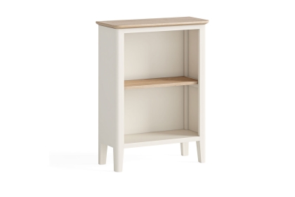 Marlow Oak Painted Coconut White Small Bookcase Marlow Oak Painted Coconut White Small Bookcase