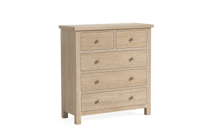 Modern Country Oak 2 Over 3 Chest of Drawers Modern Country Oak 2 Over 3 Chest of Drawers