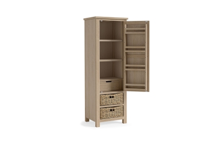 Modern Country Oak Larder Unit Modern Country Oak Larder Unit