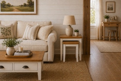 Cotswold White Nest Of Tables Cotswold White Nest Of Tables