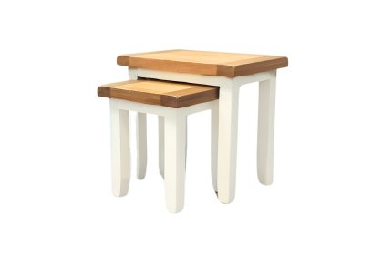 Cotswold White Nest Of Tables Cotswold White Nest Of Tables