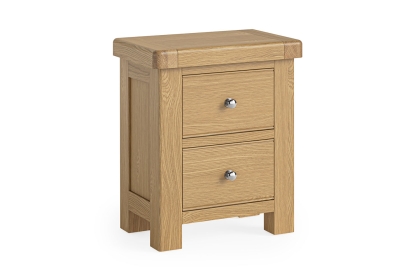 Normandy Chunky Country Oak Bedside Table Normandy Chunky Country Oak Bedside Table