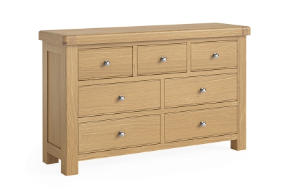 Normandy Chunky Country Oak 3 Over 4 Chest of Drawers Normandy Chunky Country Oak 3 Over 4 Chest of Drawers