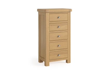 Normandy Chunky Country Oak Tallboy Chest of Drawers Normandy Chunky Country Oak Tallboy Chest of Drawers