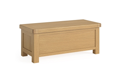 Normandy Chunky Country Oak Storage Blanket Box Normandy Chunky Country Oak Storage Blanket Box
