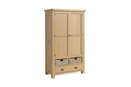 Normandy Chunky Country Oak Larder Unit Normandy Chunky Country Oak Larder Unit