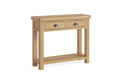 Normandy Chunky Country Oak Console Table Normandy Chunky Country Oak Console Table