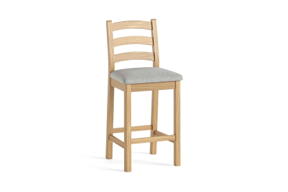 Normandy Chunky Country Oak Bar Stool Normandy Chunky Country Oak Bar Stool