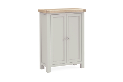 Salcombe Painted Oak Stone Grey Shoe Storage Cabinet Salcombe Painted Oak Stone Grey Shoe Storage Cabinet