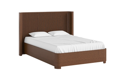 Soho Brown Oak Slatted Bed Frame Soho Brown Oak Slatted Bed Frame