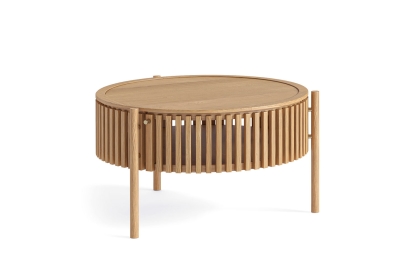 Soho Natural Oak Slatted Story Coffee Table Soho Natural Oak Slatted Story Coffee Table