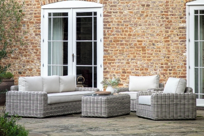 Gallery Direct Ragusa Outdoor Garden Lounge Set Gallery Direct Ragusa Outdoor Garden Lounge Set