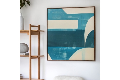 Gallery Direct Topaz Abstract Framed Canvas 800x800mm Gallery Direct Topaz Abstract Framed Canvas 800x800mm